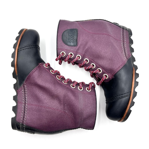 Sorel 1964 Premium Wedge Boot Purple Dahlia Size 8.5 - Picture 6 of 14